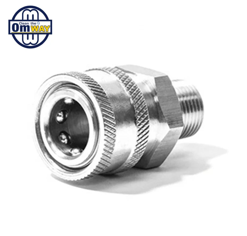 1/4inch Male NPT Thread Socket High Pressure S.S. Mini Quick Connect Coupler SUS304