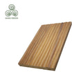 MUMU Factory Customized Interior  Wear Resistant Easy to Install Carbonized Solid Wood 3D Wall Panel in China