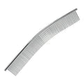 Factory Wholesale Custom Logo Metal Cat Hair Comb Stainless Steel Dog Pet Grooming Comb