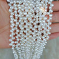 5-6 mm AA+ Rice Pearl Side Hole Nature Pearl Loose Wholesale Nature Freshwater Pearl in Strand