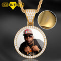 S925 Hip Hop Jewelry Customs Picture Pendant Necklace for Men Women