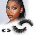 Fluffy Mink Lashes Short Messy Wispy Natural Eyelashes 10mm-25mm Handmade Real 3D Mink Eyelashes Makeup False Lashes