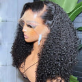 Wholesale Kinky Curly Short Bob Wig Brazilian Human Hair for Black Women Swiss Transparent Lace Frontal Wig Human Hair