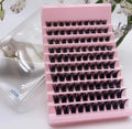 Wholesale Professional DIY Individual Lash Clusters Eyelash Extensions Kit Synthetic Hair Natural for Pre-cut Segments Black