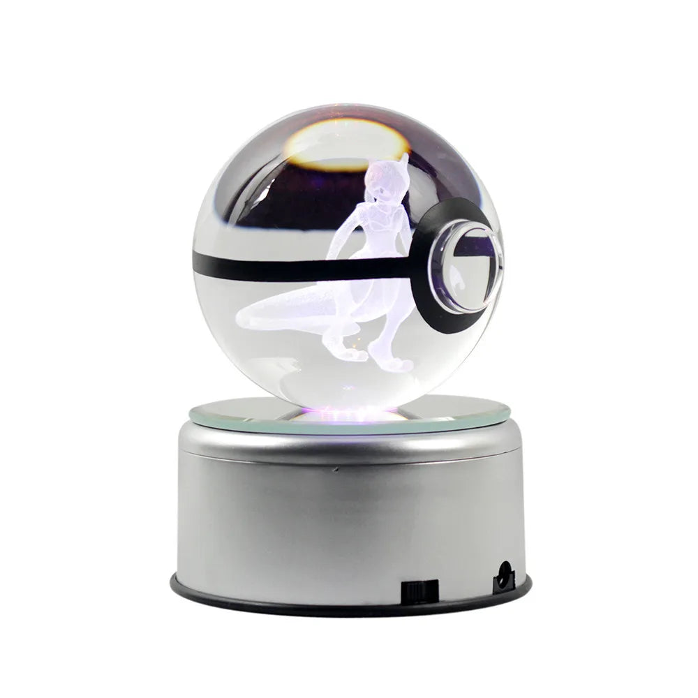 Wholesale Custom 3D Go Ball Crystal Toy Lovely LED K9 Animal Themed Folk Art with UV Printing UV Carved by Wholesale