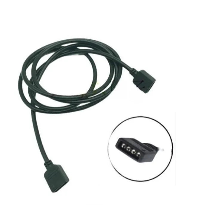 1 to 1 Electric Extension Cable 12V 4Pin RGB Conversion Wire Cable Connector for Smd 5050 Led Strip Light