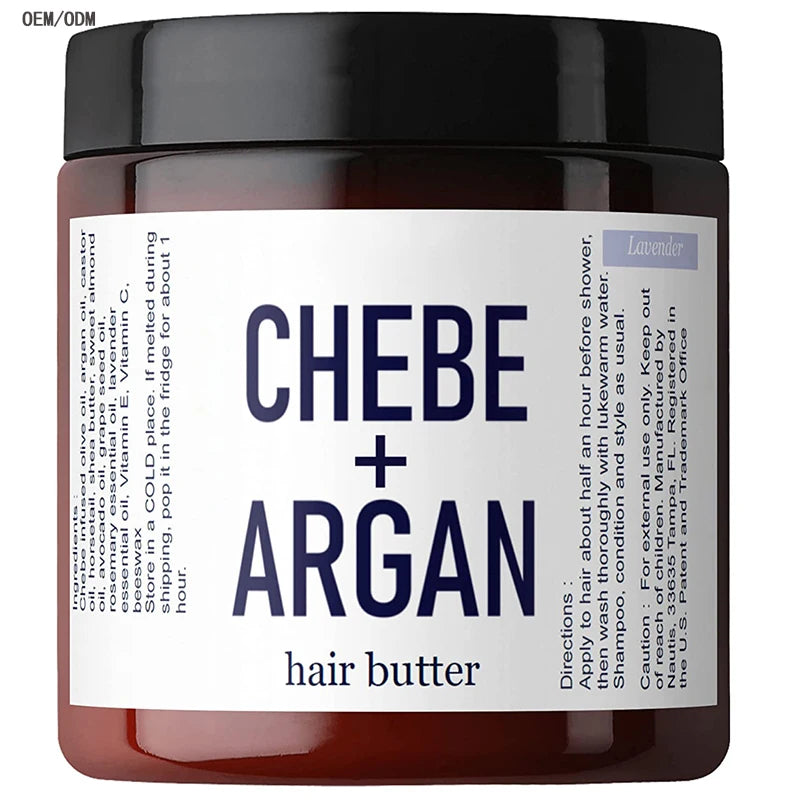 AiXin Private Label Nourishing Moisturizing Chebe Powder Hair Growth Thickening Lavender Argan Oil Chebe Hair Butter
