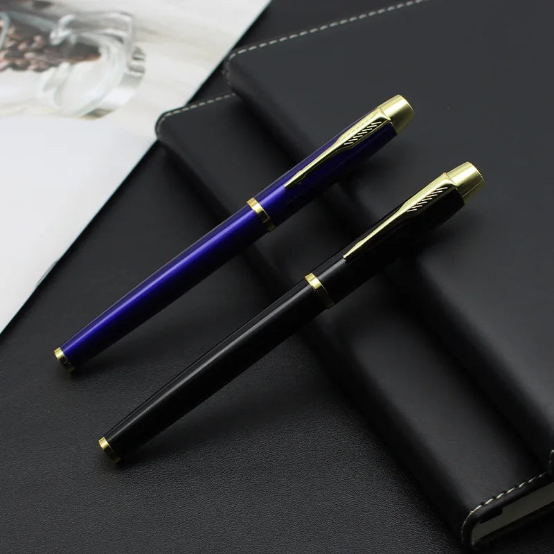 Black Stainless Steel Ballpoint Pens Business & Flight Attendant Uniform for Gift Men