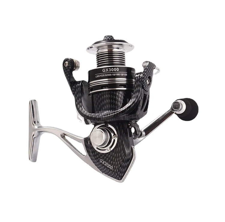 High Speed Metal 1000 2000 3000 185G 6Kg Max Carbon Drag Spinning Reel Oem Fishing Molinete  De