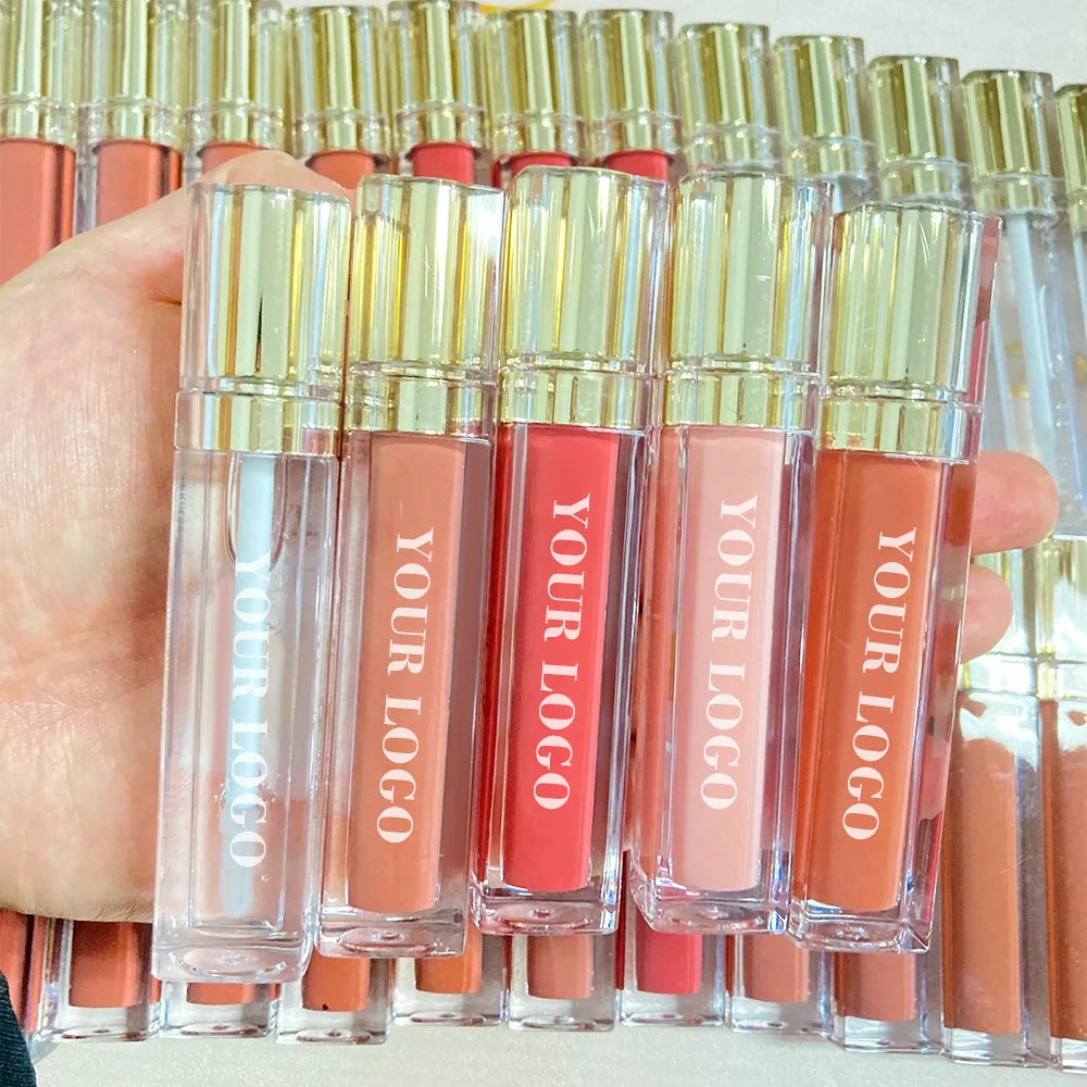 New Arrivals Private Label Oem Lipstick Waterproof Long Lasting Dark Brown Nude Lip Stick Matte Liquid Lipstick