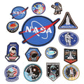 Hot Sale Aircraft Spaceman Pilot Design Embroidered Shoulder Patches for Clothing