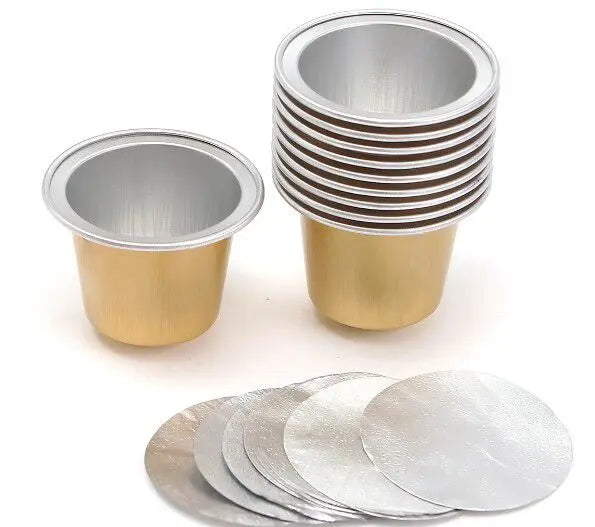 Good Price Empty Coffee Capsule Aluminum Foil Lid Capsula De Cafe Storage 5g 15ml Capsules