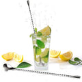 Cocktail Bar Stir Spiral Pattern Drink Shaker Mixing Spoons Bartender Mixing Cocktail Shaker Spoon