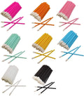 Micro Mini Plastic Disposable Lipgloss Lipstick Exfoliating Lip Gloss Scrub Exfoliator Hollow Single Makeup Brush Lip Brush