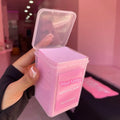 Design for Lash Extensions Lint Free Adhesive Wipes Lash Extension Cleansing Wipes Cleaning Cotton Eye Pad Gel Remover