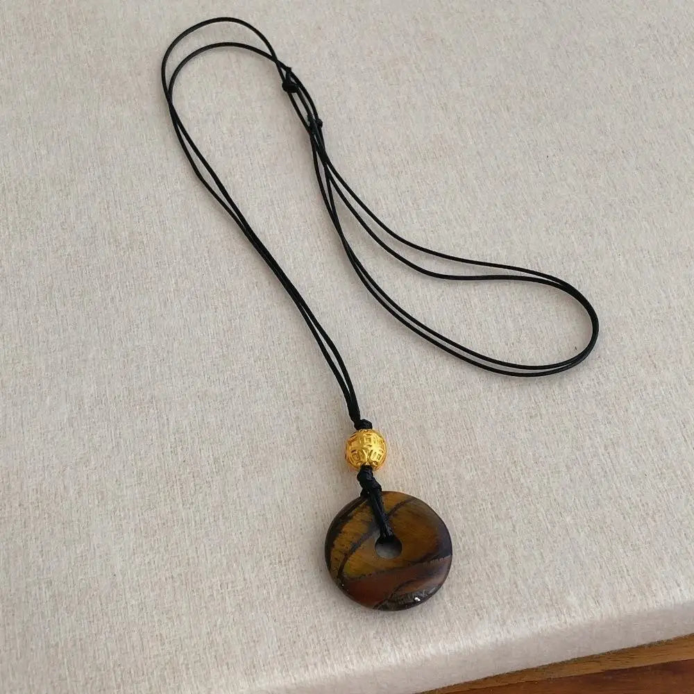 New Arrival Elegant Long Necklace with Resin Charm Retro Long Sweater Necklace for Daily Accessories