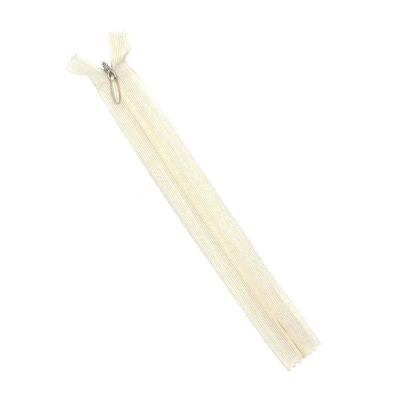 Custom-made High-quality #3 Invisible Drip Head Closed-end Nylon Zipper