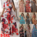 2025 Sexy Digital Printing Fashion Swing Dress Dress