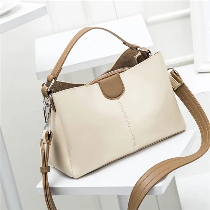 2021 Korean New Style Casual Simple Bucket Ladies Purse Hand Bag Women Handbags Crossbody Bag