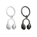 Hot Sales Fashion Music Gift Musical Note Piano Keyring Headphones Violin Key Chain Microphone Guitar Keychain