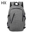 Water Proof USB Charging Custom Made Wholesaler Grey Laptop School Other Casual Sports Backpacks Bags for Man