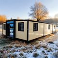 Prefab Folding Expandable Container House Luxury 2 3 Bedrooms Mobile Home Prefabricated Modular Expandable Container House 40ft