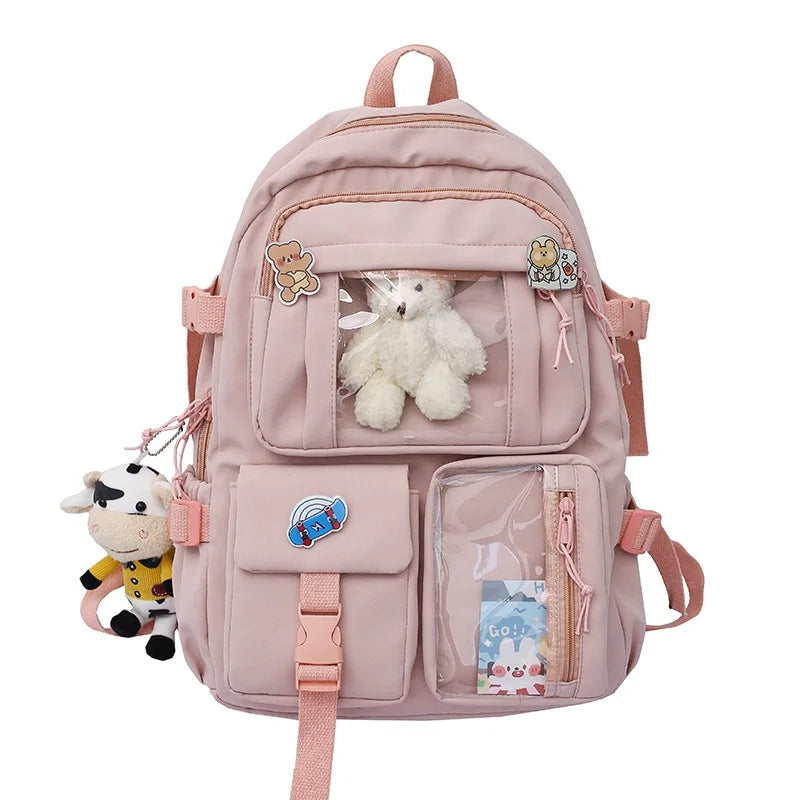 Fashion Simple Campus Joker Female Korean Version Junior Senior High School Student Schoolbag