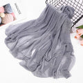 New Design Pearl Shimmer Lace Stretchy for Muslim Ladies Hijab Scarfs