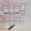 Wholesale Airless Pump Bottle Dispensing Pump Airless Pump Bottle 30ml 50ml 100ml Gold/silver Vacuum Lotion Cosmetic Bottle Set