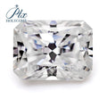 2x4-10x13  D EF VVS1 HandMade Holycome Moissanite Diamond Test Positive Radiant Cut Ring Gra Certificated  Natural Color