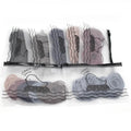 100pcs/lot 5CM Rope Ties No Crease Hair Accessories Elastics Ponytail Holders Hair Elastic Set No Metal Woman Hair Ring