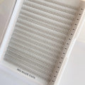 Dark Black 2D 3D 4D 5D 6D 10D Volume Lashes Short Stem Pointy Base Premade Fans Eyelashes Extensions Private Label