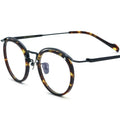 YTSBLBYY0036 2023 Acetate Eyewear Matching Pure Titanium Italy Design Glasses Frame Gafas De Mujer  Optical Glasses Frame