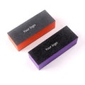 TSZS Factory Supplier Private Label Black Nail Buffer Block Disposable Nail File 80/100 Professional 3 Sides Nail File Wholesale