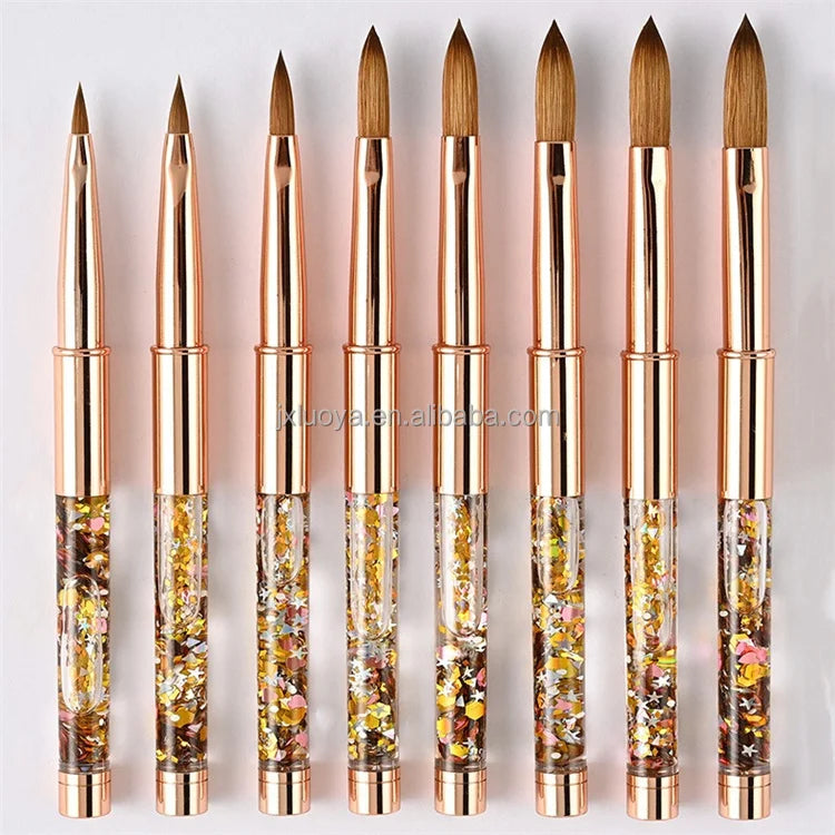Professional Kolinsky Acrylic Nail Brush 12 for Beauty for Amazon Sale Kolinsky Acrylic Nail Brush