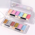 Misscheering Solid Magic Mirror Powder 6 Color Combination Aurora Magic Mirror Powder Eye Shadow Blush Nail Aesthetic Glitter