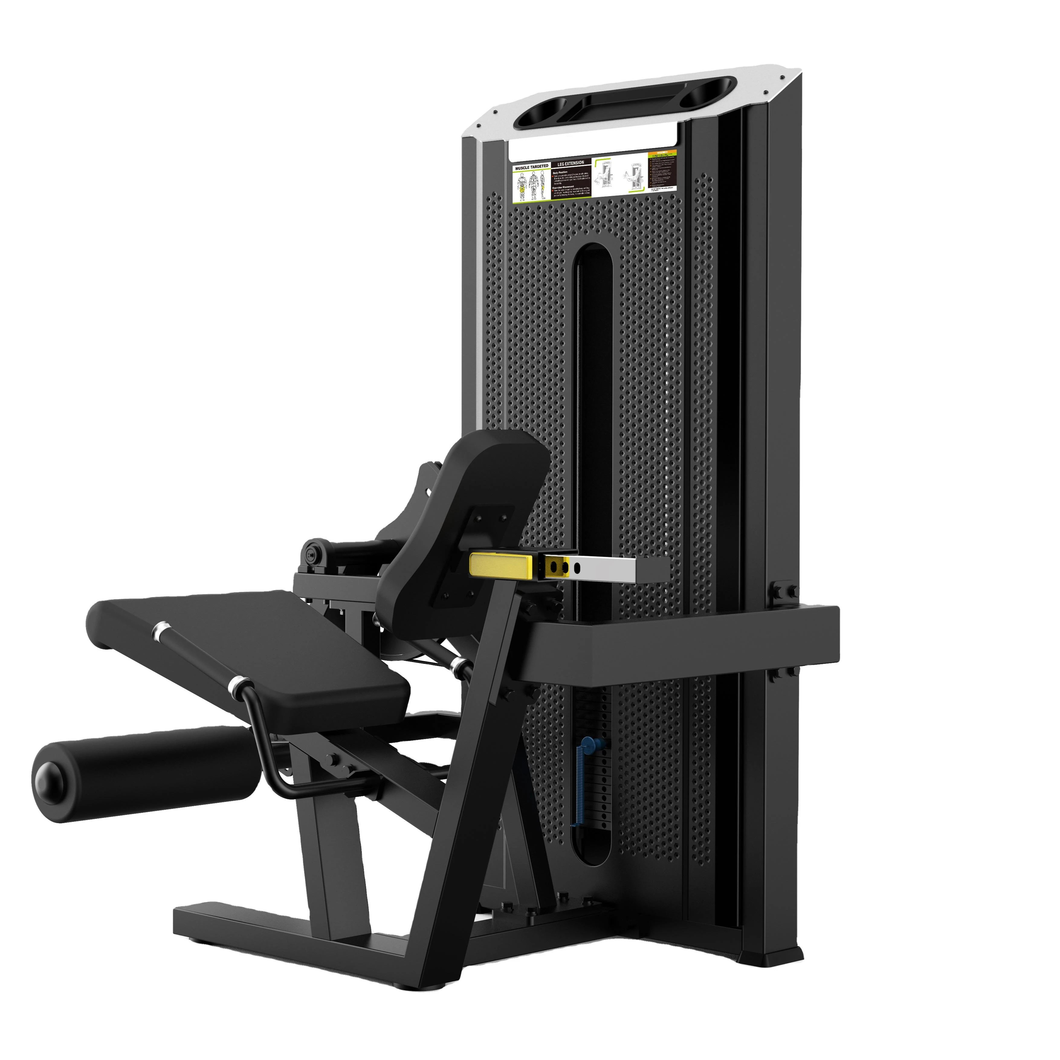 2024 New Style Free Weight Steel Seated Leg Extension Gym Leg Curl Long Pull Commercial Use Machine