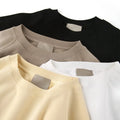 2025 New Arrival Plain Blank Sweatshirts Drop Shoulder Mens Sweatshirt Heavyweight Hoodie 460 Gsm Blank Sweatshirt Wholesale