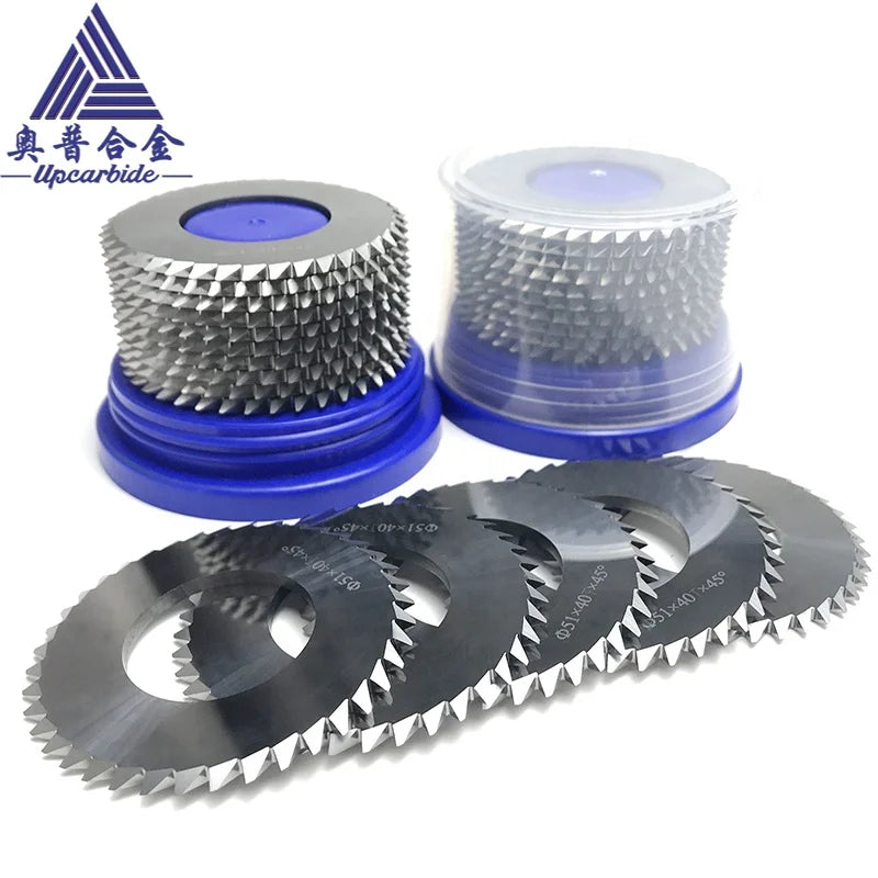 Tungsten Carbide V-grooving Blades for PCB V-cutting Machine/Solid PCB V-cutting Saw Blade for CNC V-cutting Machine