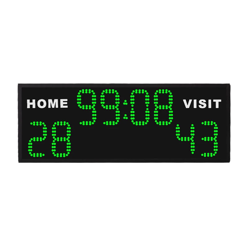 CHEETIE CP42 Brand New Product Yellow Home and Visit Score Keeper Stadium LED Scoreboard Football
