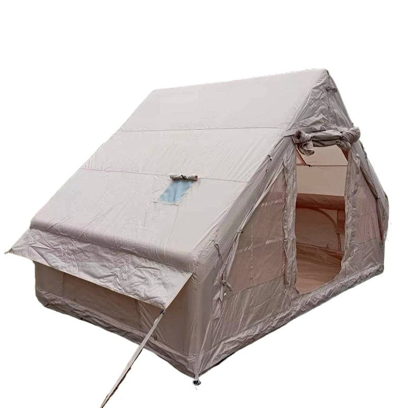 Easy Set up Windproof Classic Double Door 2-4 Persons Oxford Fabric Party Camping Outdoor Waterproof Inflatable Air Tents