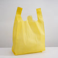 Custom Grocery Store Shopping Carry Out Vest Bag Eco Reusable Biodegradable Shopping Nonwoven T-Shirt Bag