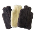 Sample Support Best Seller Thermos Sheepskin Hot Water Bottle case Shearling Lamb Fur Bottle Cover