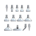 13 Pcs Set Round Square Embroidery Diamond Painting Tools Replace Silver Metal Pen Head