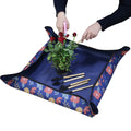 Waterproof Thicken PE Mat Gardening Soil Changing Anti Dirty Tarp Oxford Plant Repotting Mat Foldable Gardening Mat