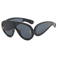 New 2026 Full Frame Frog Glasses Fashionable Metal Plastic Frame Sunshade Sun Glasses