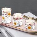 3 Pieces Silicone Mold Candle Holder Casting Mold Candle Epoxy Resin Mold for DIY Jewelry Container Home Decoration Crafts