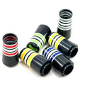 Ready to Ship Colorful Multi-ring 0.355 Plastic Golf Club Ferrules