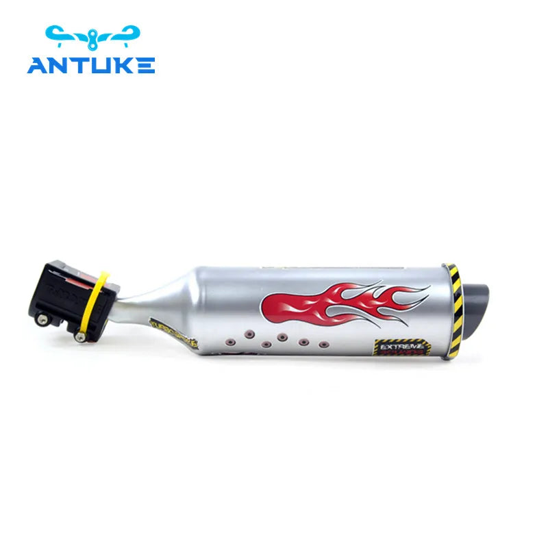 Portable 261g Bike Turbine Exhaust Sound Effect for Road Bike Six Kinds of Wild Sounds Direct Drive Waterproof