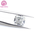 Synthetic 9.5x9.5mm Cushion Shape Moissanite Ice Flower Cut VVS White D Color GRA Moissante Loose Diamond for Fine Jewelry